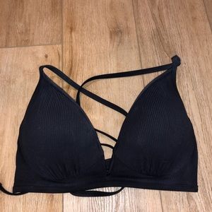 Push-up Black Bikini Top 36C